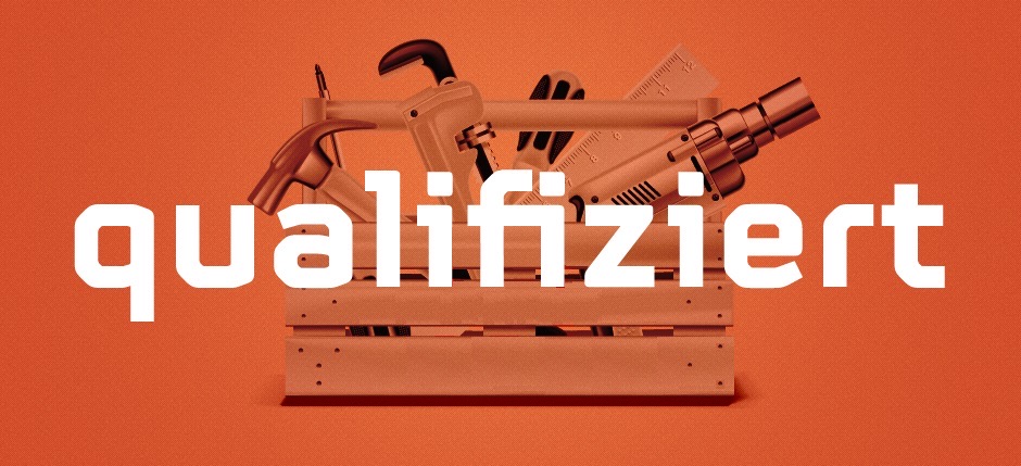 Qualifiziert – Werkzeugkasten mit Handwerkzeug als Bildmotiv der LPP GmbH